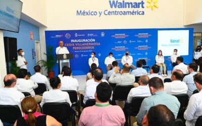 El gobernador inauguró el Centro de Distribución de Productos Perecederos de Walmart